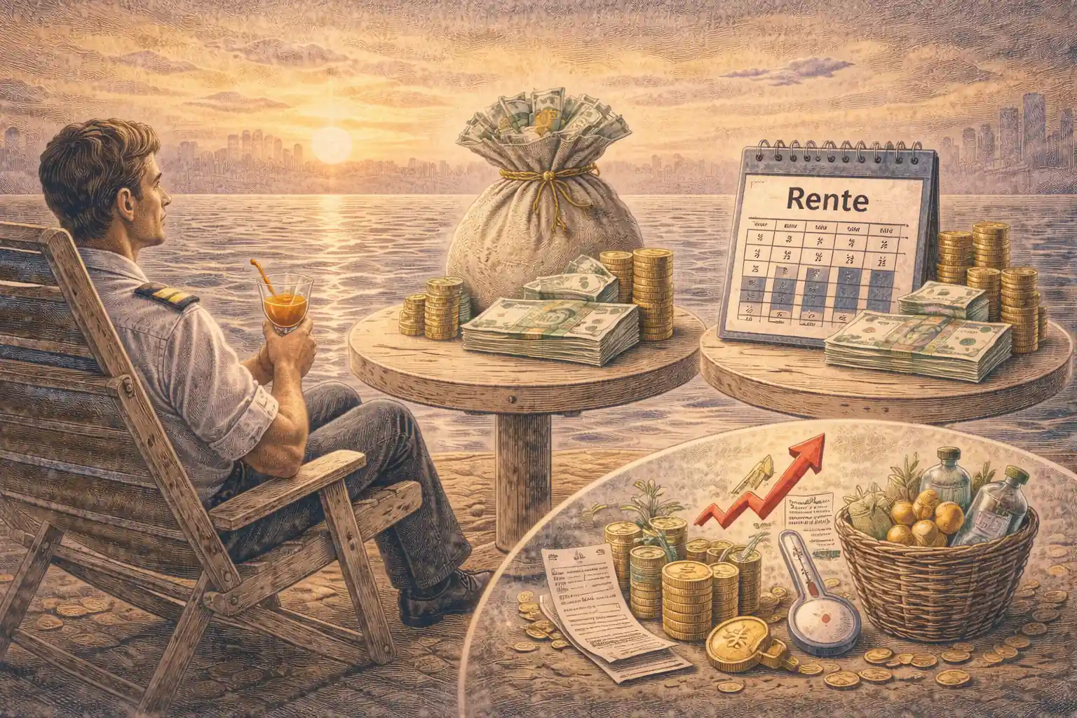 Fluglotsen Altersvorsorge verlässliche Netto-Rente