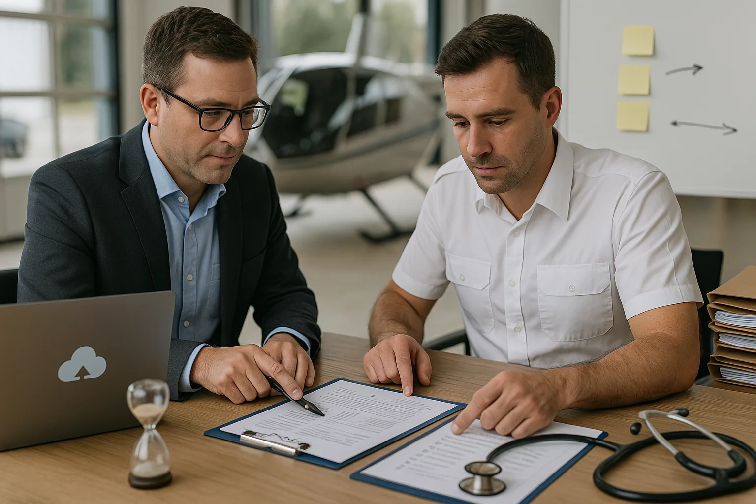 Hubschrauberpilot Loss-of-License Versicherung fallorientiert und richtig beraten