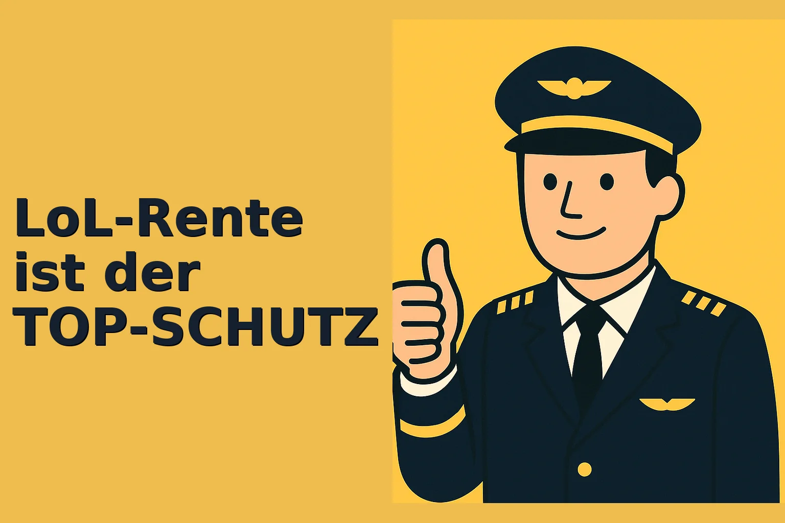 Loss-of-License Versicherung - Rente ist Top-Schutz