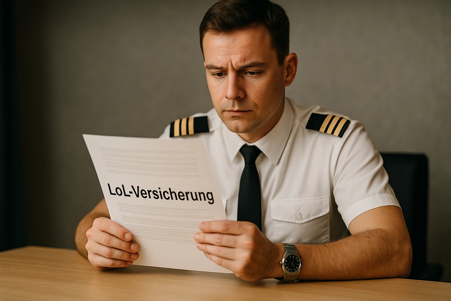 Flugzeugführer Loss-of-License Versicherung